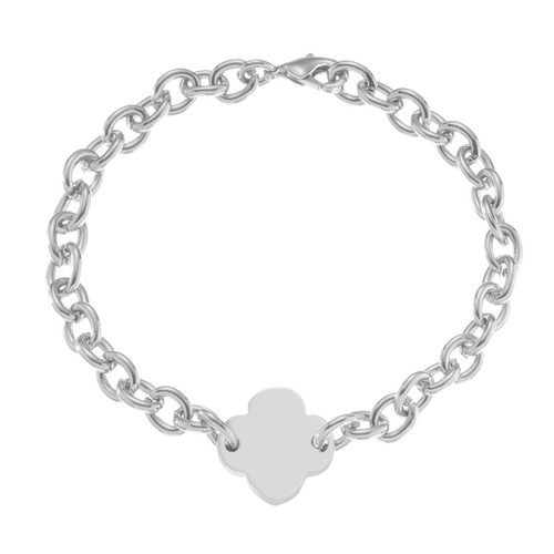 Trefoil Link Bracelet