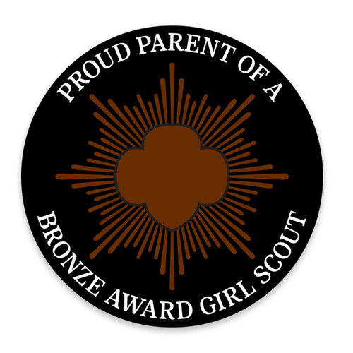 Bronze Award Car Magnet