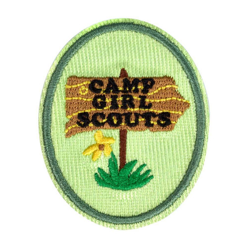 Girl Scout Camp Patch